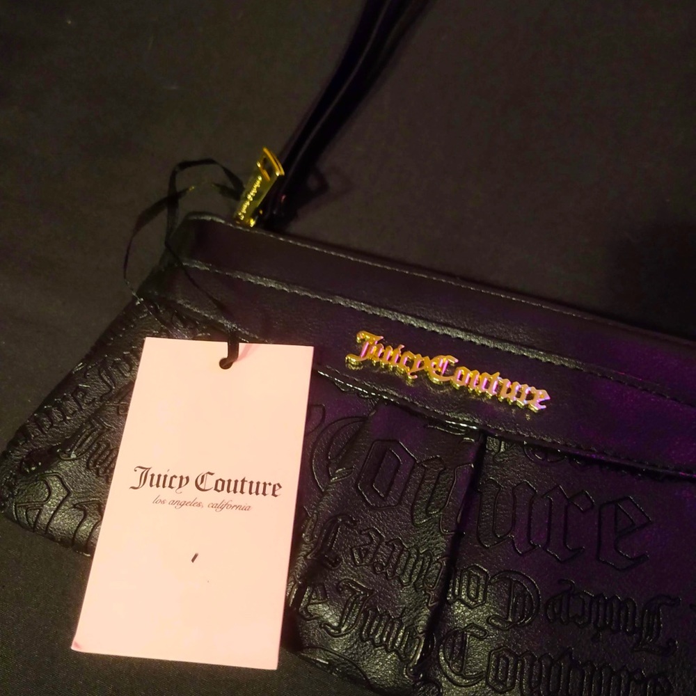 💕✨$45 Juicy Couture Black Wristlet✨💕
